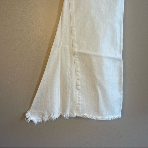 Home Folk white flare jeans, size 2XL - Picture 2 of 7